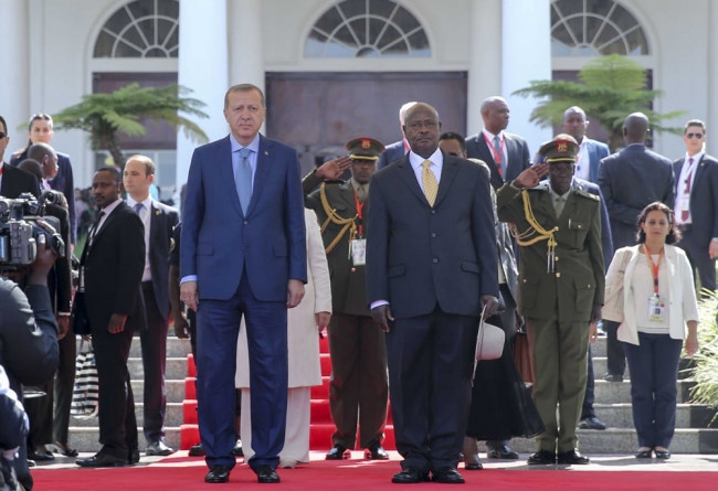 Cumhurbaşkanı Erdoğan'dan Uganda ziyareti