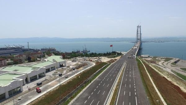 Osman Gazi Köprüsü’nde sona yaklaşılıyor