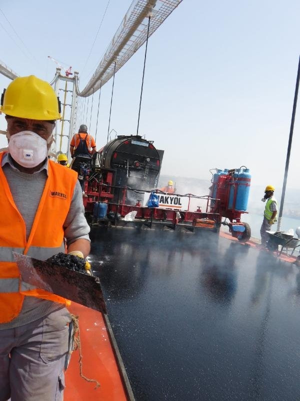 Osman Gazi Köprüsü’nde sona yaklaşılıyor