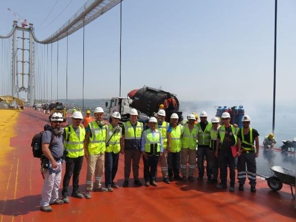 Osman Gazi Köprüsü’nde sona yaklaşılıyor