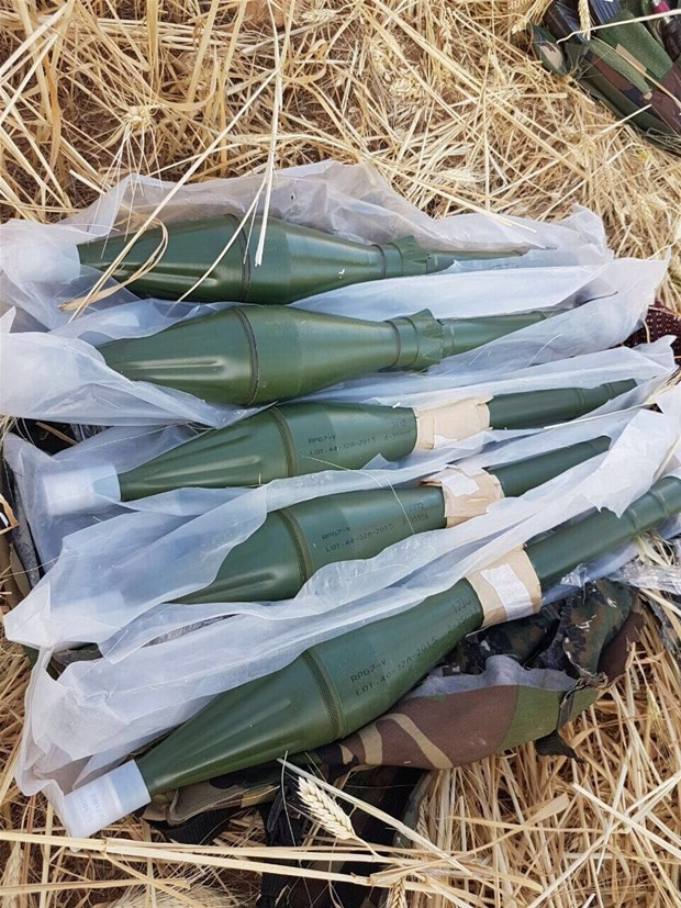 Cizre'de Rus yapımı el bombası ele geçirildi