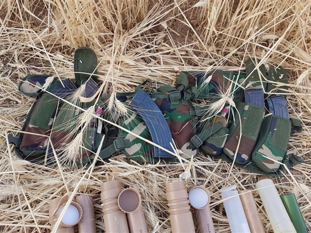 Cizre'de Rus yapımı el bombası ele geçirildi