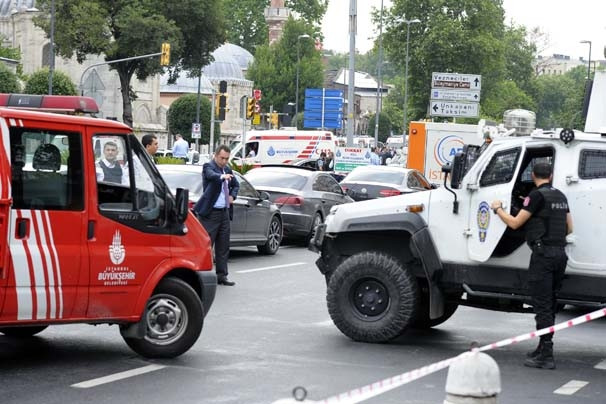 Patlamanın ardından büyük panik!