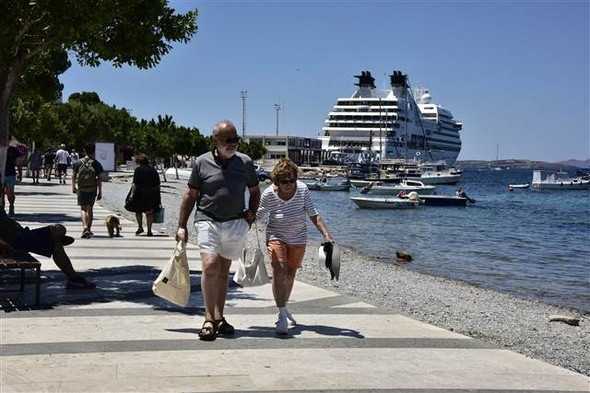 Bodrum'a 455 turist geldi