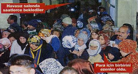 Kömür yetmedi para !