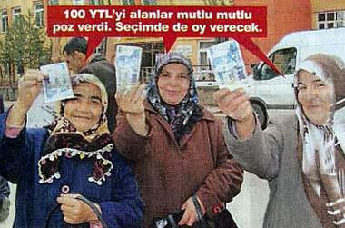 Kömür yetmedi para !