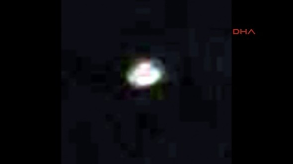 Sahur vaktinde UFO heyecanı