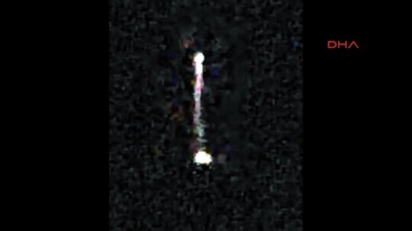 Sahur vaktinde UFO heyecanı