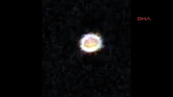 Sahur vaktinde UFO heyecanı