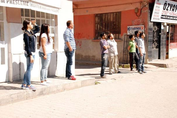 Uşak'ta inmeyen uçak herkesi şaşırttı