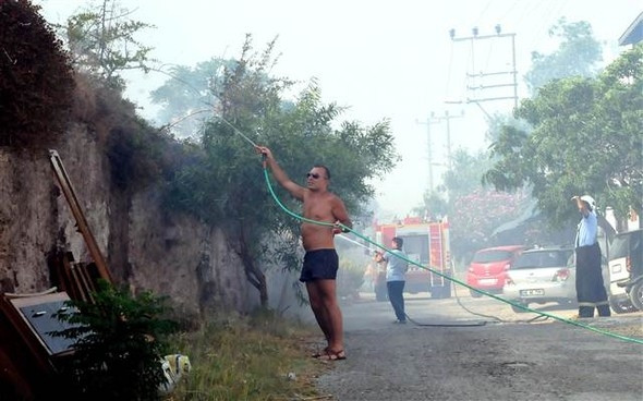 Bodrum'daki yangın kontrol altına alındı