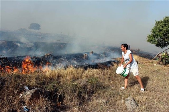 Bodrum'daki yangın kontrol altına alındı