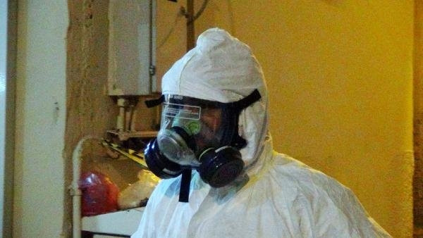 Şanlıurfa'da kötü kokan evden vahşet çıktı !