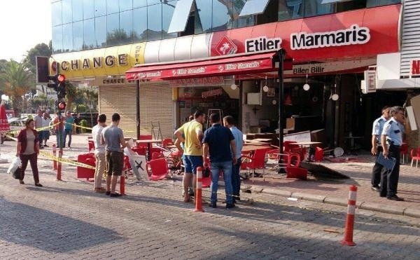 Restoranda tüp patladı !