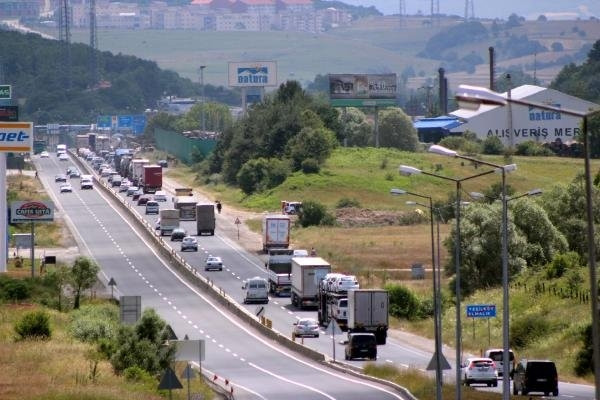 Bayram trafiği başladı