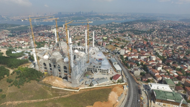 Çamlıca Camisi'nde ilk namaz bu akşam
