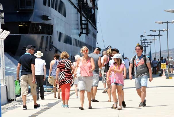 O ilçeye turist akını