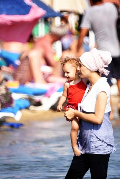 O ilçeye turist akını