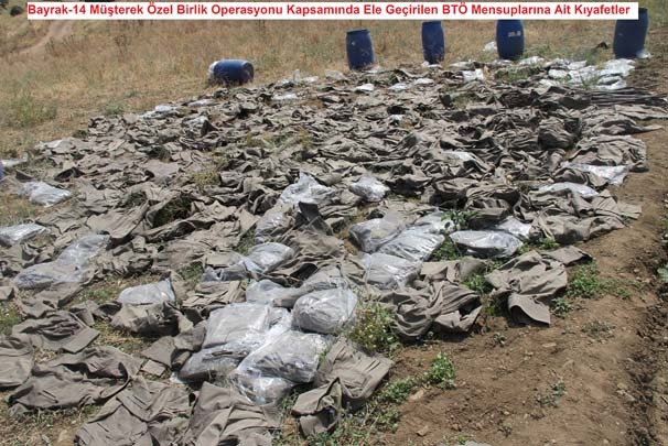 Lice'de PKK'nın bomba yüklü 22 aracı yakalandı !