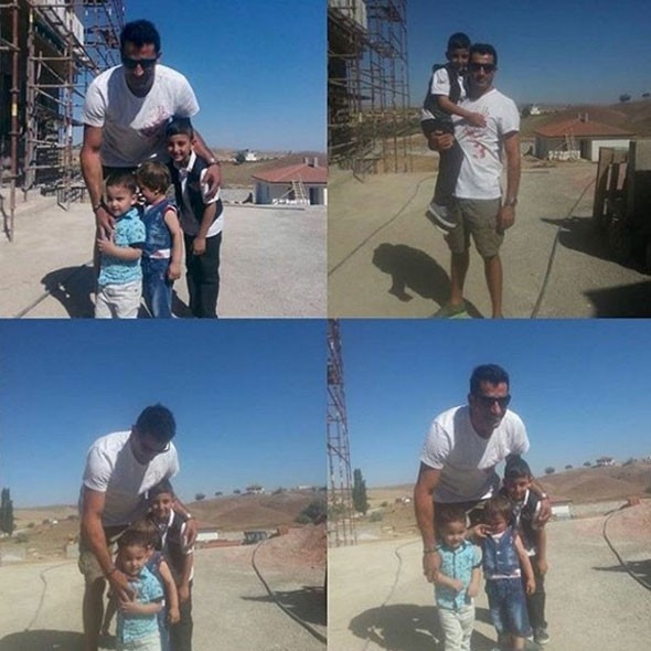 Kenan köyde, Sinem tatilde