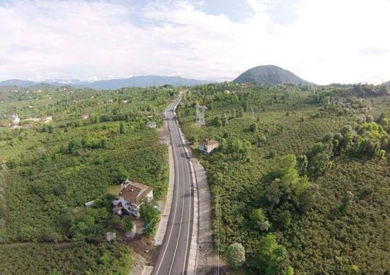 Asırlık proje havadan fotoğraflandı
