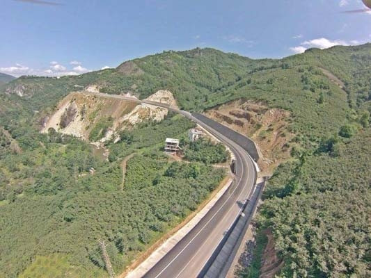 Asırlık proje havadan fotoğraflandı