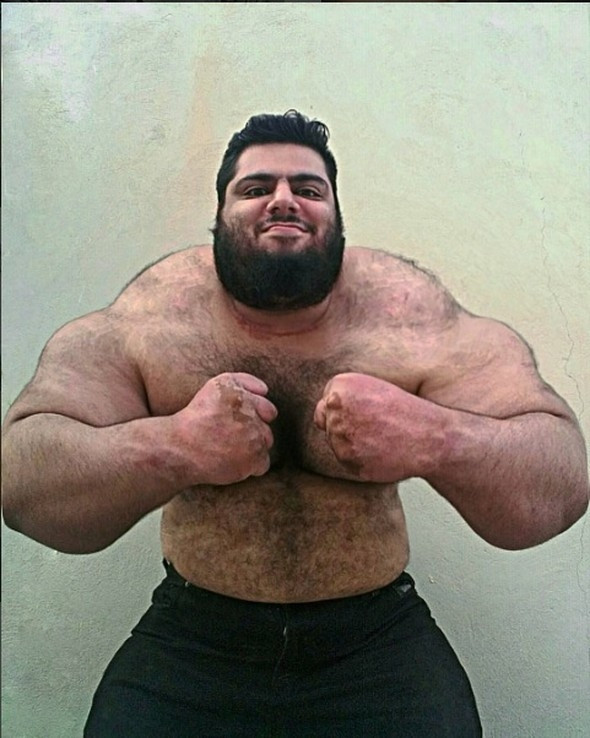 İranlı Hulk, IŞİD'e karşı savaşacak