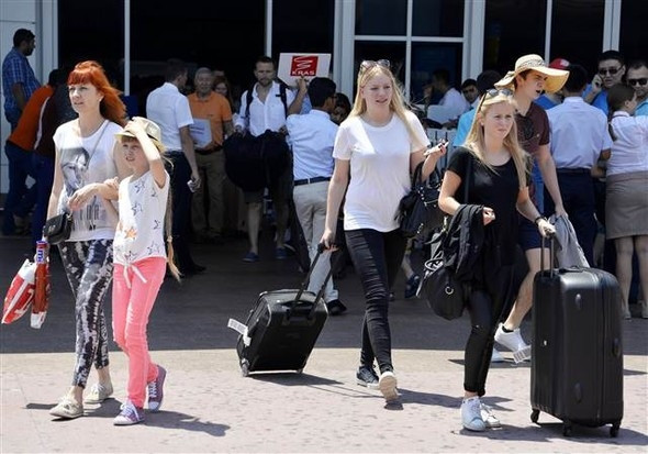 Antalya'da bayram bereketi