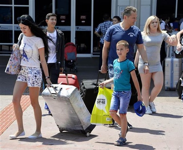Antalya'da bayram bereketi