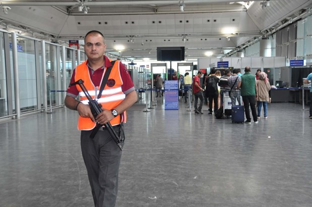 Atatürk Havalimanı'nda beton bariyerli önlem