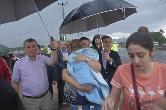 Ordu'yu sel ve heyelan vurdu