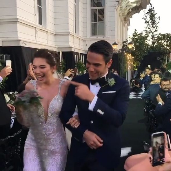 Kadir Doğulu ile Neslihan Atagül evlendi