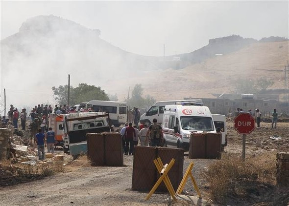 Jandarma karakoluna bombalı saldırı !