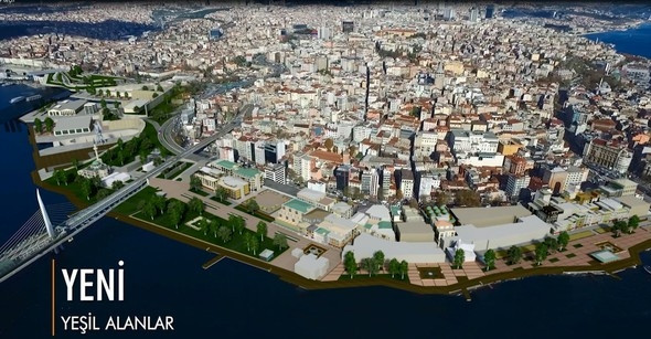 Haliç'e tüp geçit geliyor