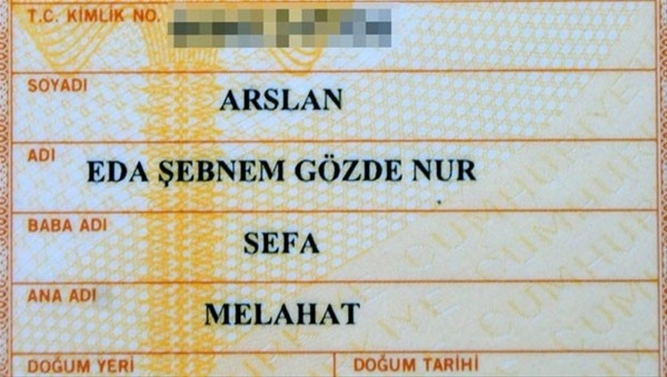 Türkiye'nin en ilginç isimleri