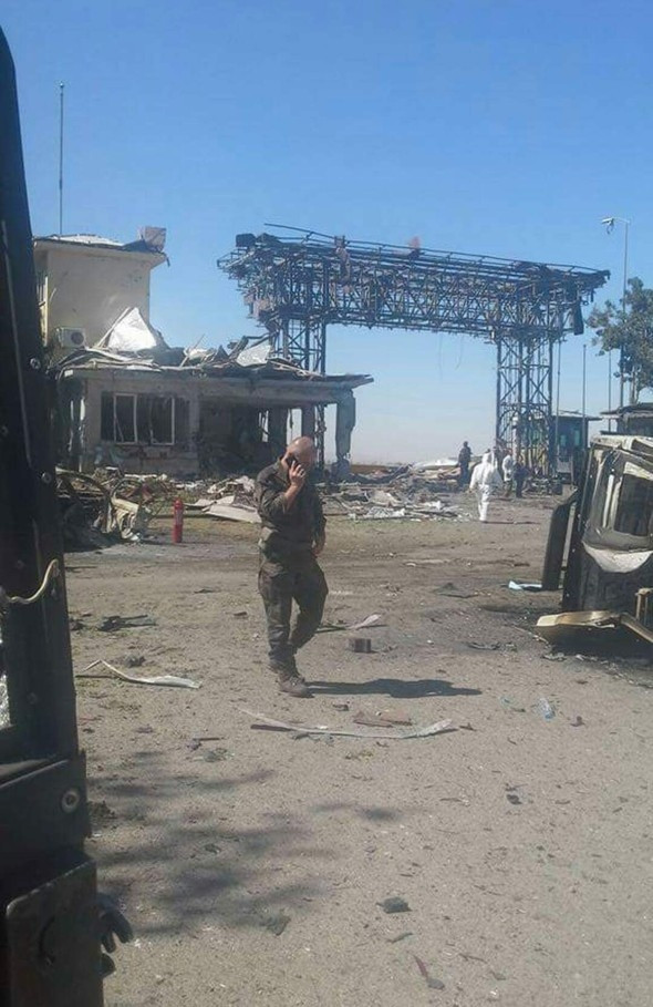 Özel Harekat Daire Başkanlığı savaş alanına döndü