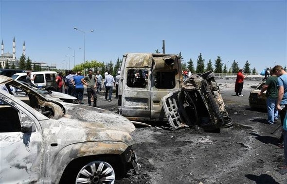 Darbe girişimi Cumhurbaşkanlığı Sarayı'na böyle zarar verdi