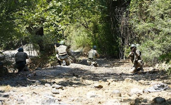 Marmaris'te darbeci askerlerin silahları bulundu !