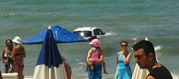 Kuşadası'nda inanılmaz kaza