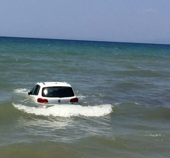 Kuşadası'nda inanılmaz kaza