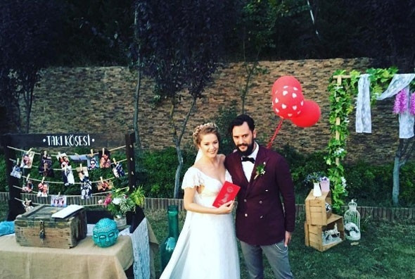 Ve Mutlu son! Burcu Biricik evlendi