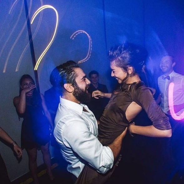 Kadir Doğulu - Nesliah Atagül çifti yeni evinde