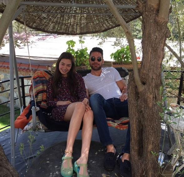Kadir Doğulu - Nesliah Atagül çifti yeni evinde