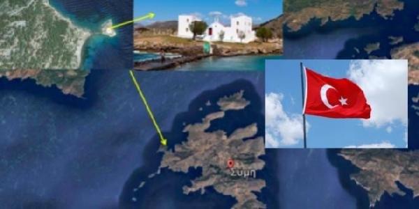 Yunan kayalıklarında Türk bayrağı iddiası