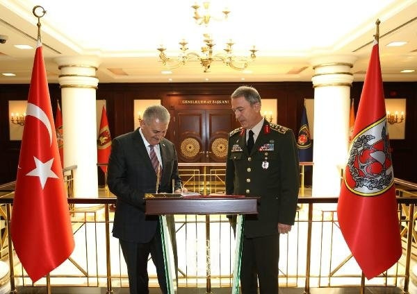 Başbakan Yıldırım Karargah'ta