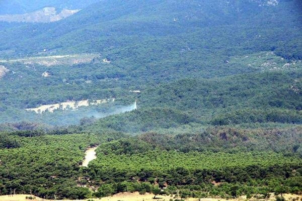 Kazdağları'ndaki orman yangını sabotaj mı ?
