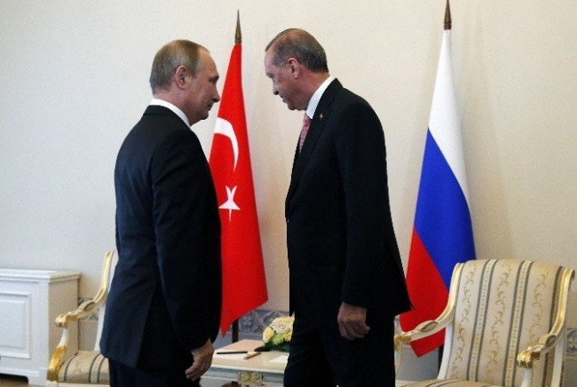Putin Erdoğan'ı böyle karşıladı