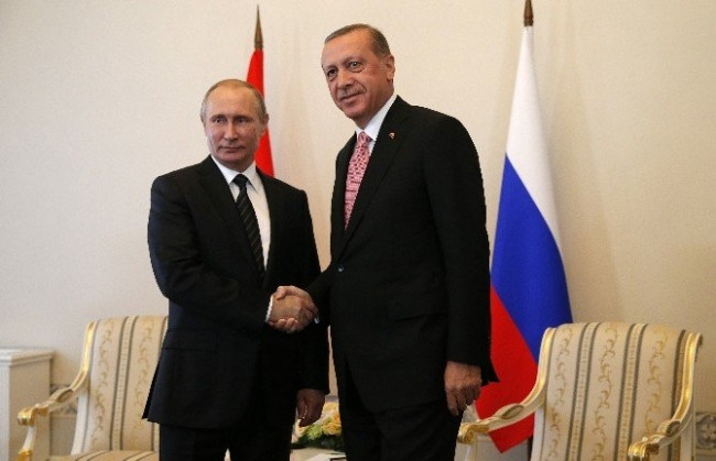 Putin Erdoğan'ı böyle karşıladı
