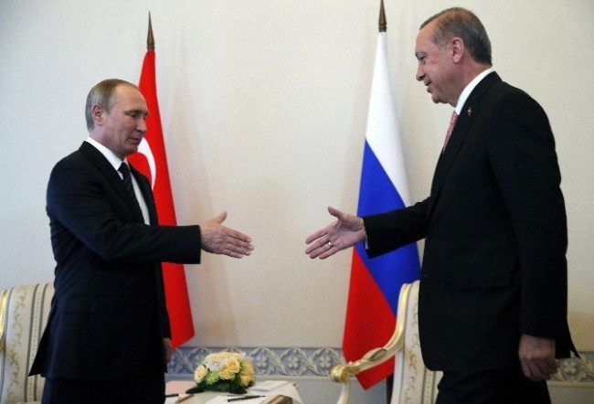 Putin Erdoğan'ı böyle karşıladı