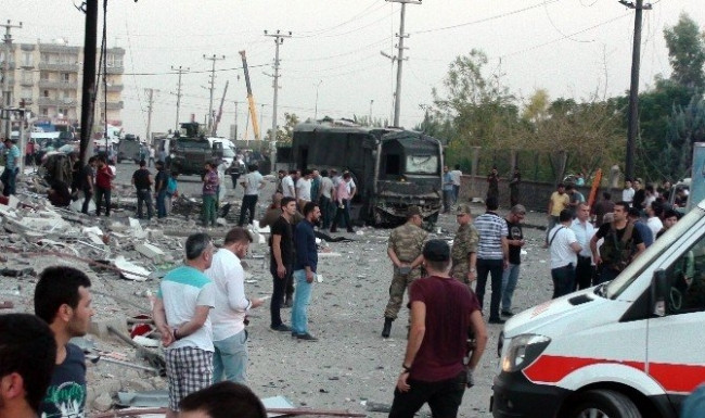 Mardin'deki terör saldırısının izleri gün ağarınca ortaya çıktı